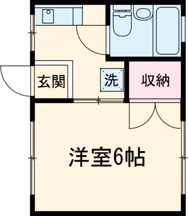 エフパレスⅡの間取り