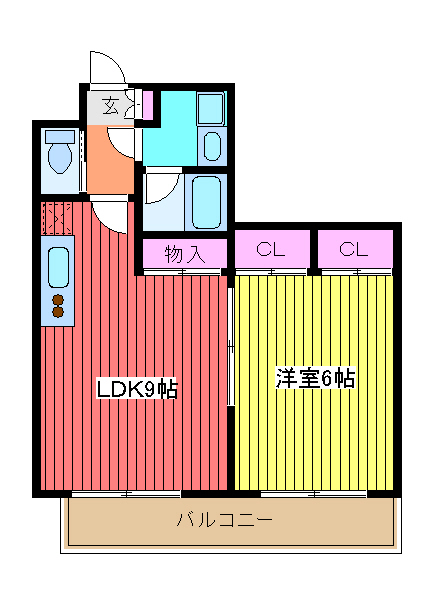 奥戸の完工年月(2007年3月)築の賃貸マンションの間取り