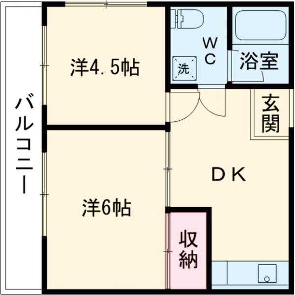 エンゼルコートの間取り