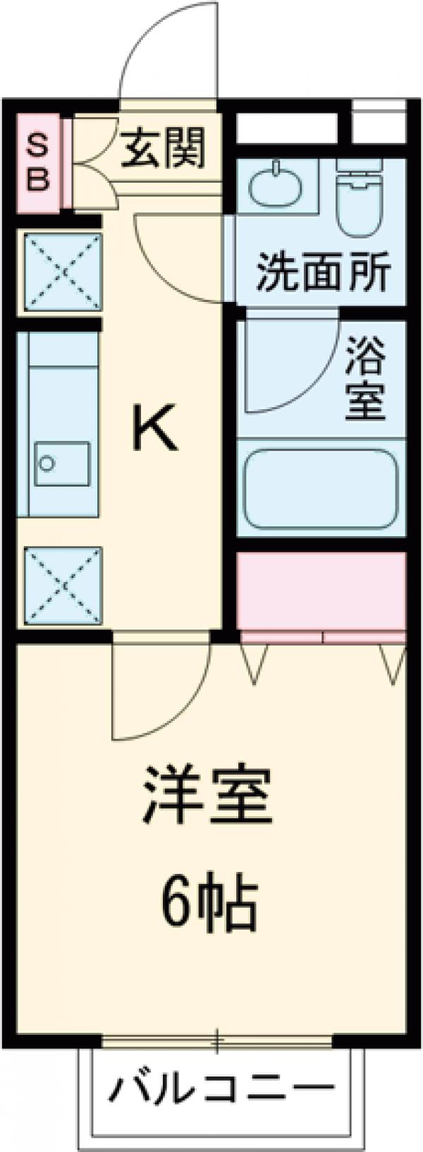 North Gardenの間取り