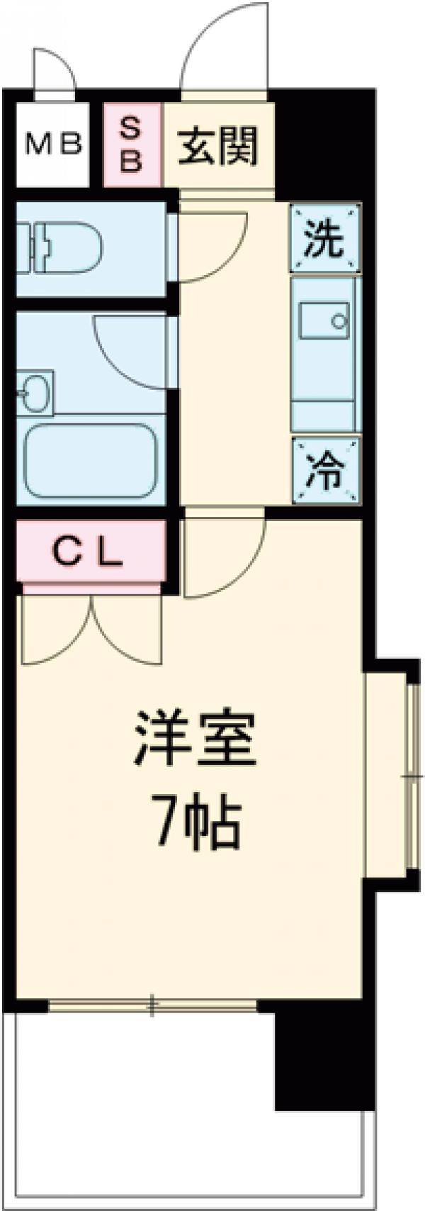 グランヴァン杉並北の間取り
