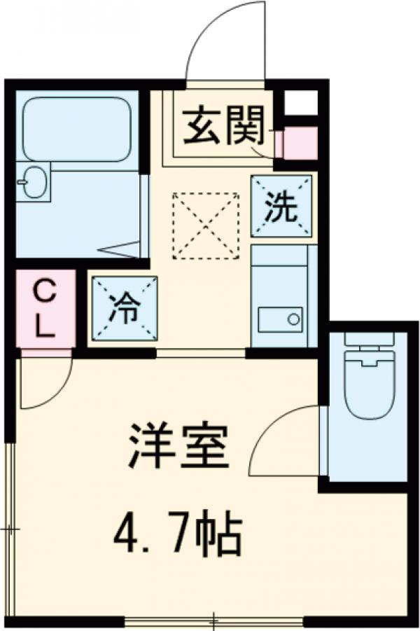 クリスタルコンフォートの間取り