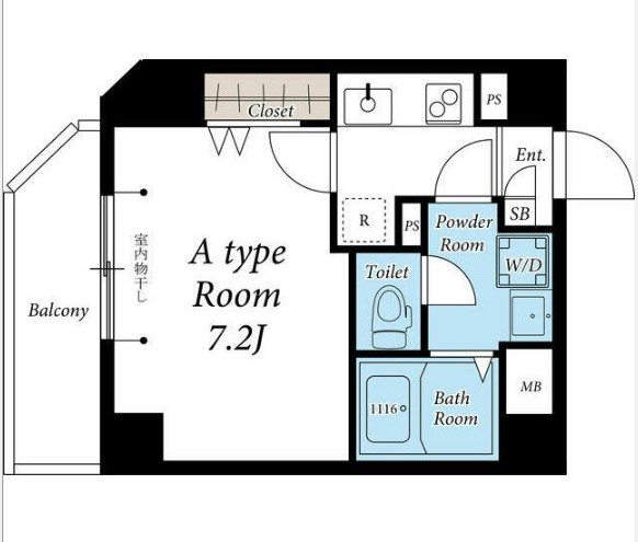 リブリ・ドルチェの間取り