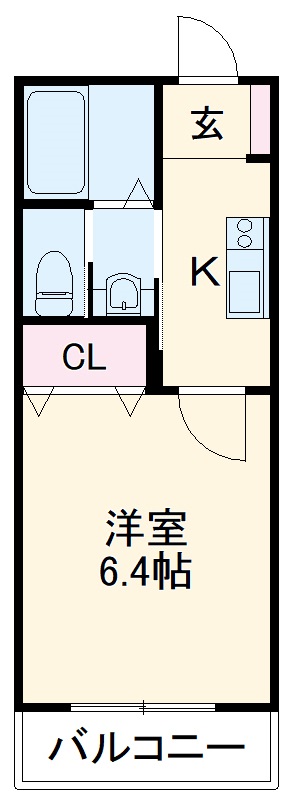 Mark Duo芝Ⅰの間取り