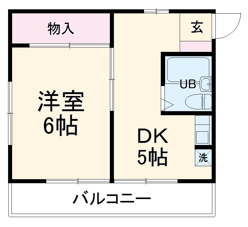 南流山マンションの間取り
