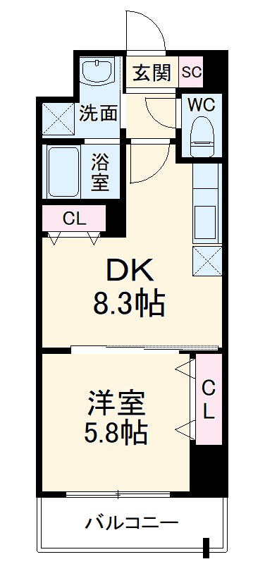 グレイス柳橋の間取り