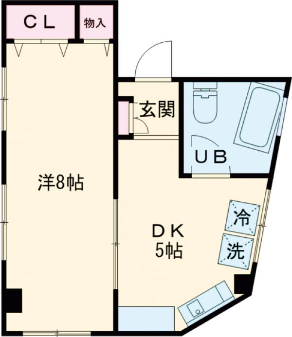 サンケイビルの間取り