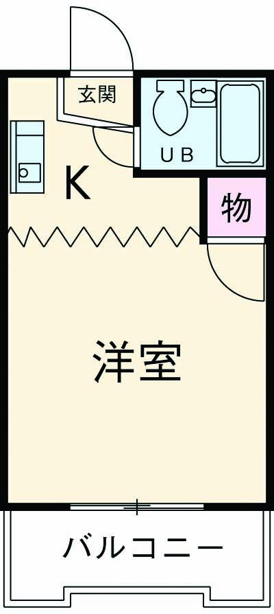 パレス弥生の間取り