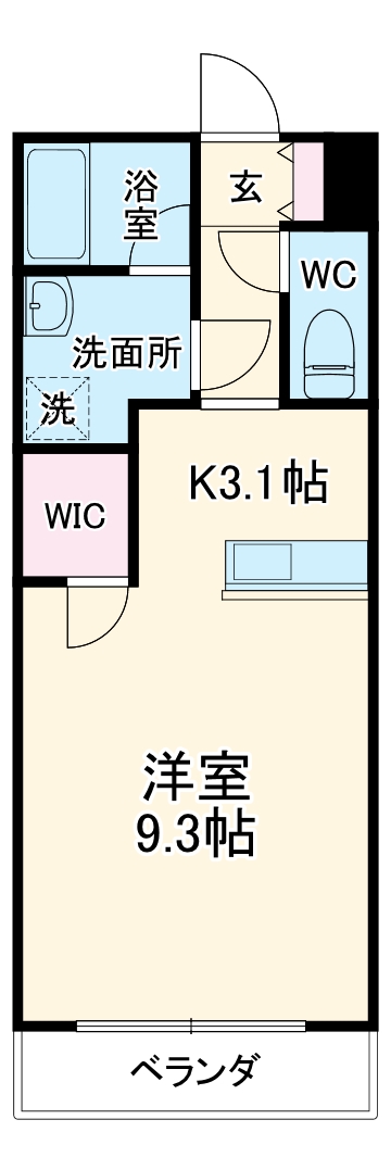 アドバンス相模大野の間取り