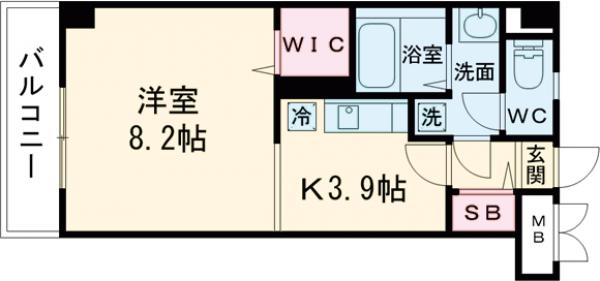 グランツ野川公園の間取り