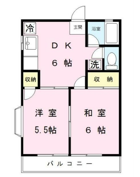 サンパレスの間取り
