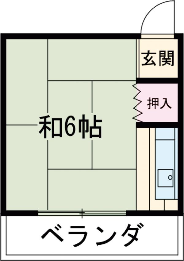 うずまさハイツの間取り