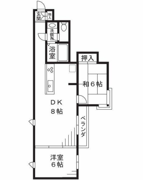 津田山ヒルテラスの間取り