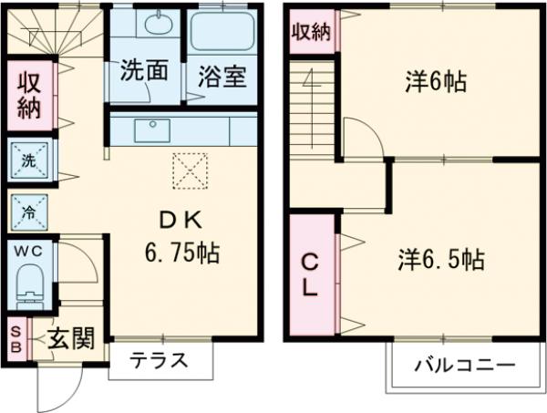 カーサ・アイエムの間取り