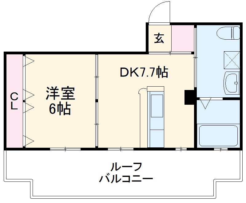 マルティ円町の間取り
