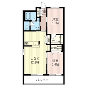 ヒルサイドスクエアⅠの間取り