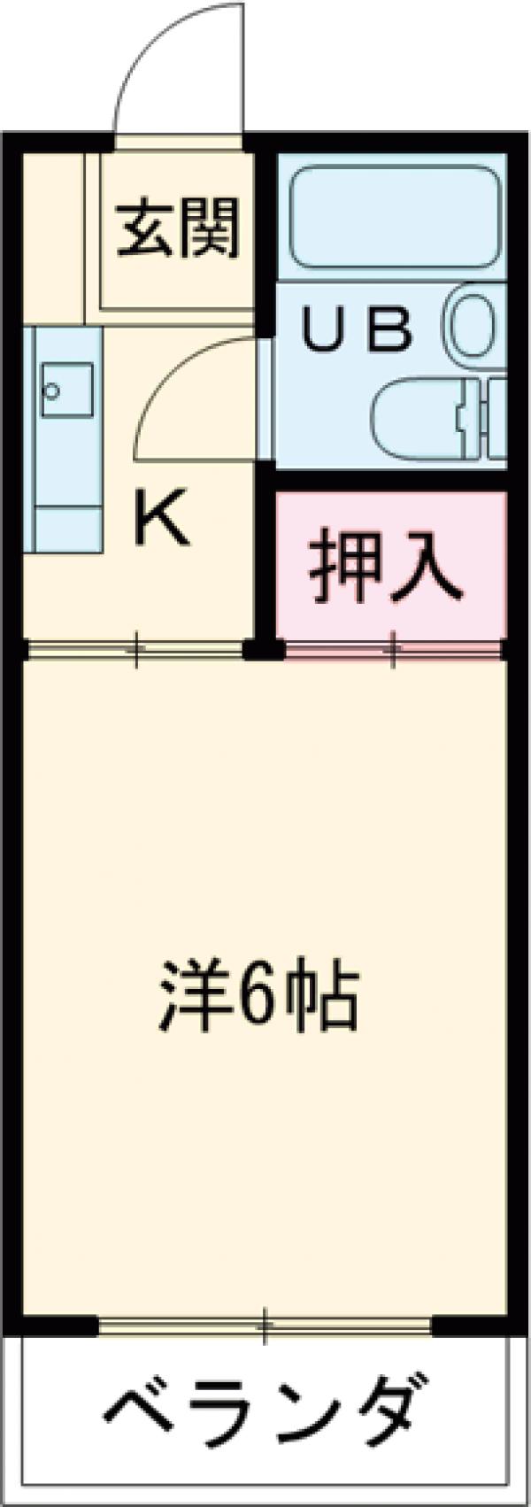 コーポ田所の間取り
