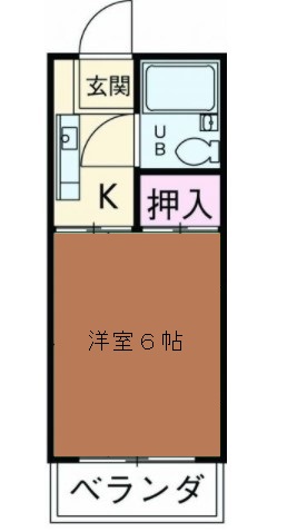 コーポ田所の間取り