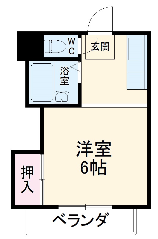 ユウハイツの間取り