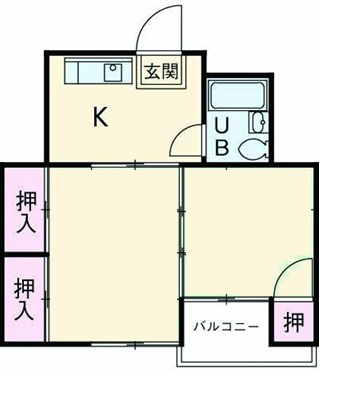 山本ハイツの間取り