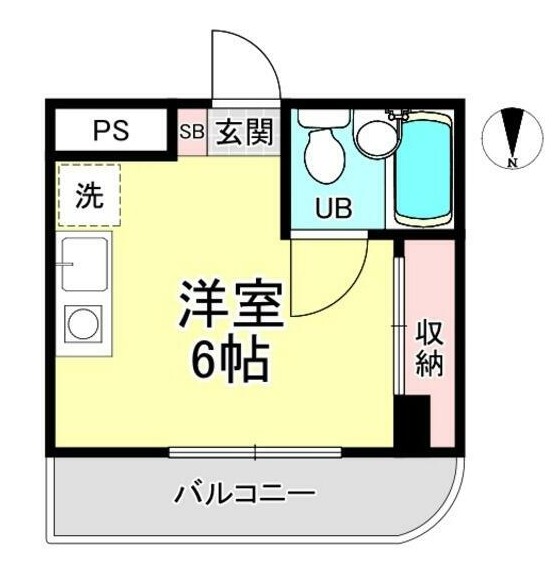 第26クリスタルマンションの間取り