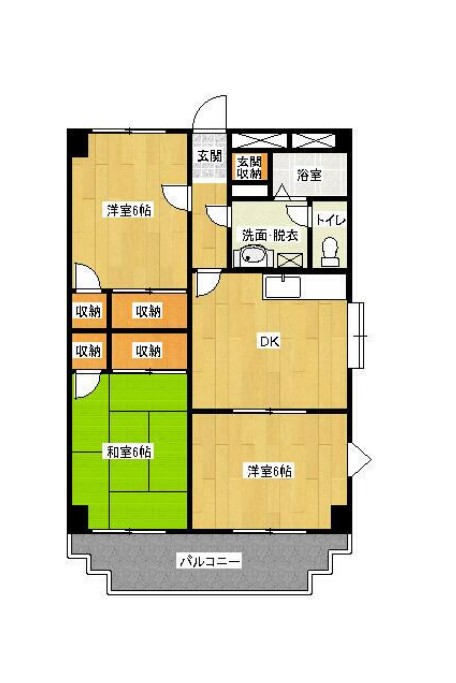 メゾンボープワールの間取り