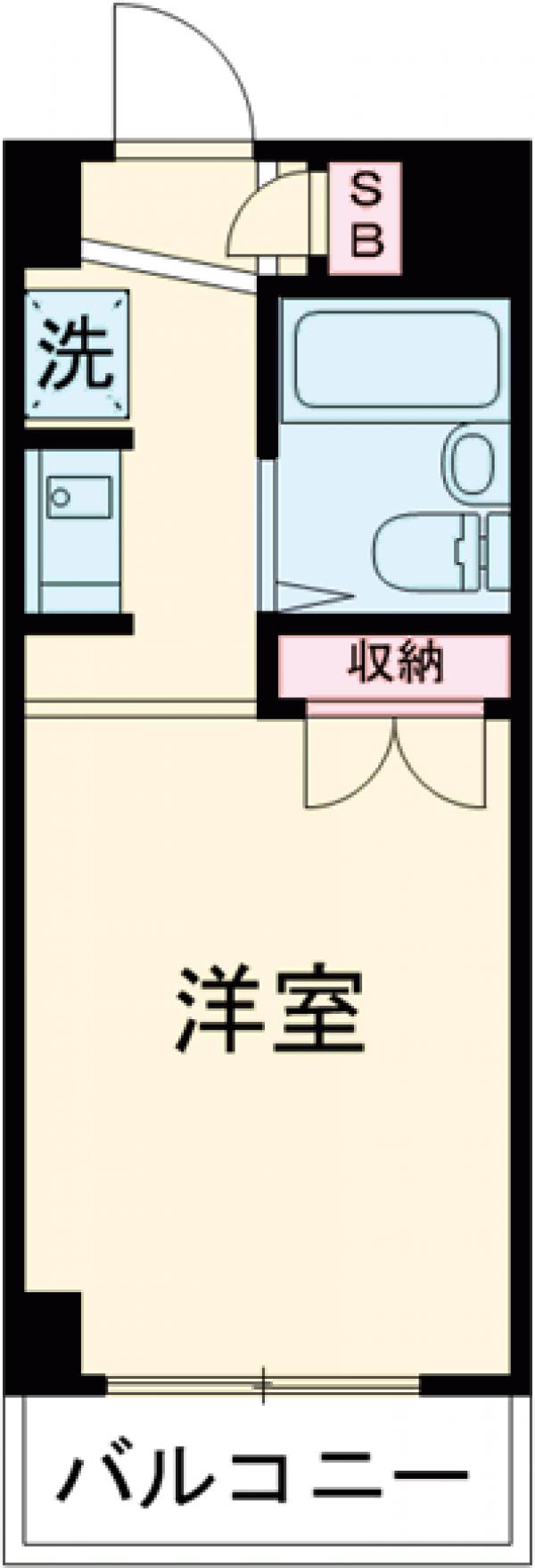 エバーグレース西府の間取り