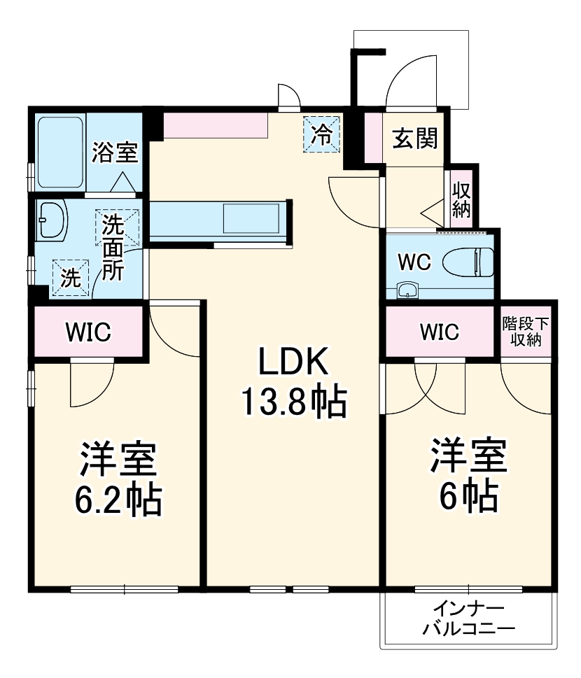 ロードスタウンの間取り