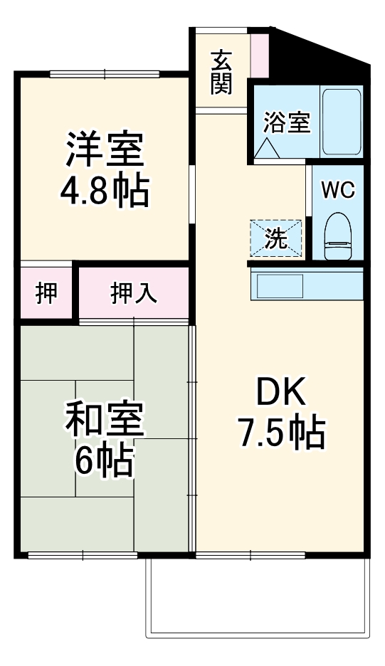 カサ・デ・センテレオの間取り