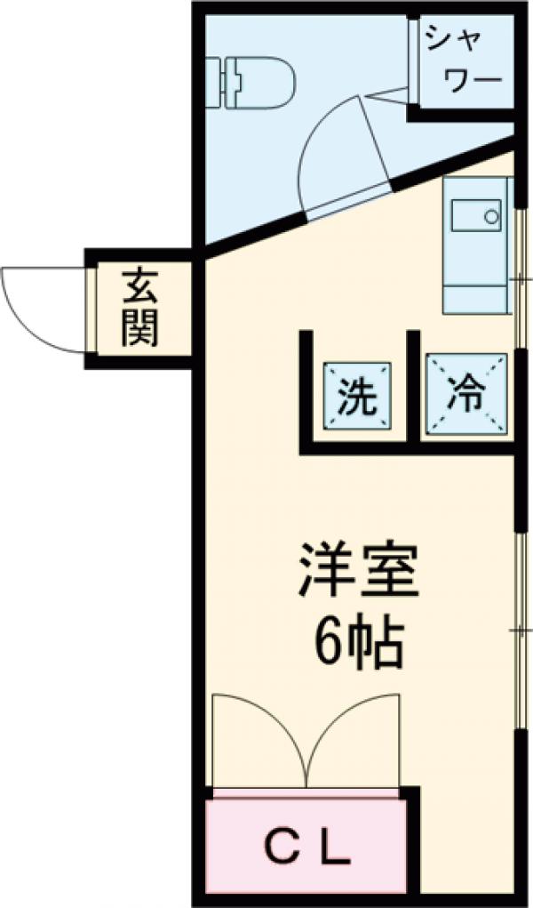 銀輪ビルの間取り