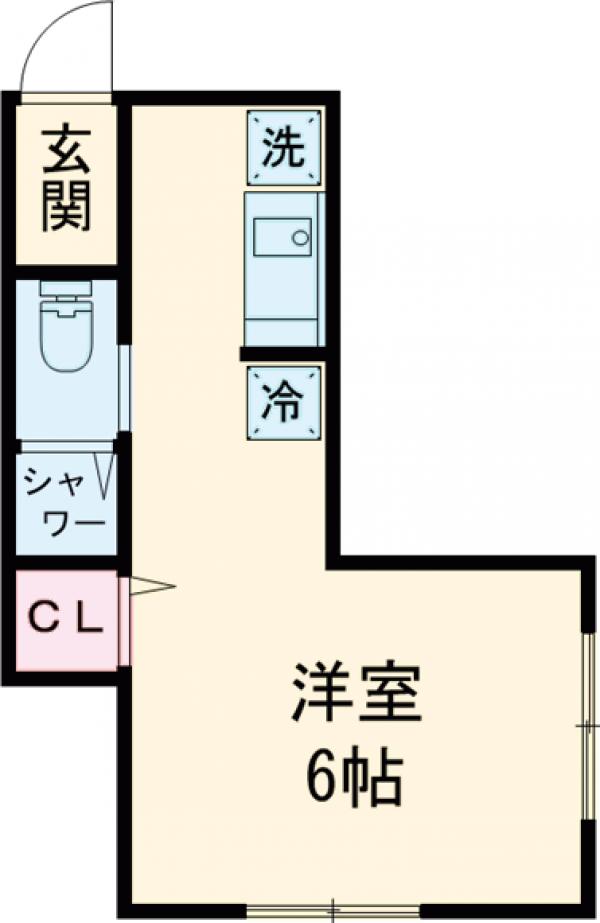 銀輪ビルの間取り