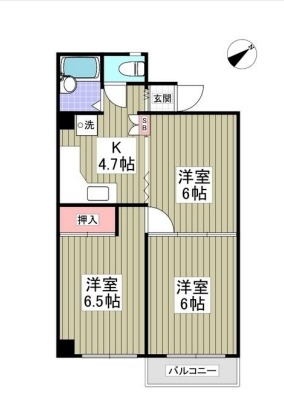リブレス明神町の間取り