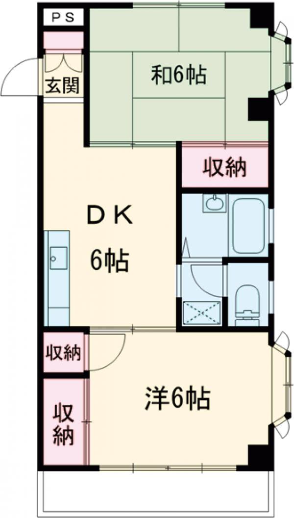 中澤ビルの間取り