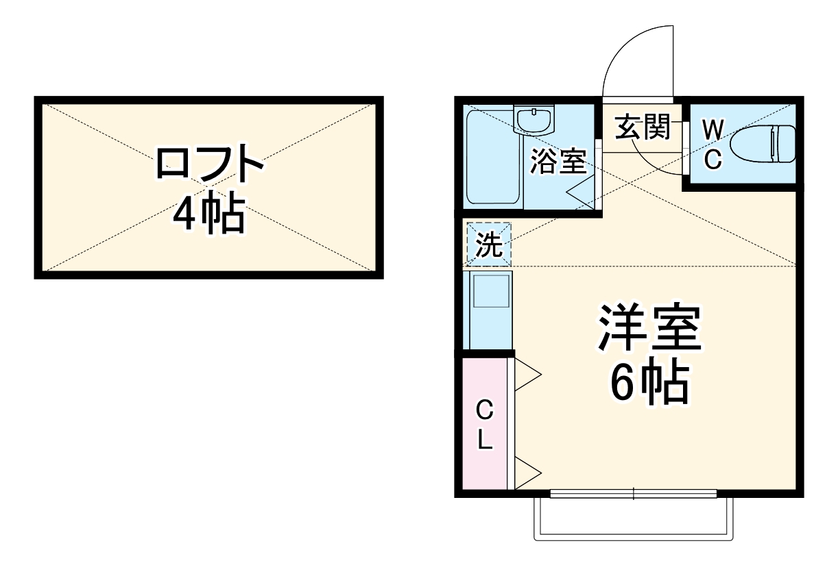 CHL相模大野の間取り