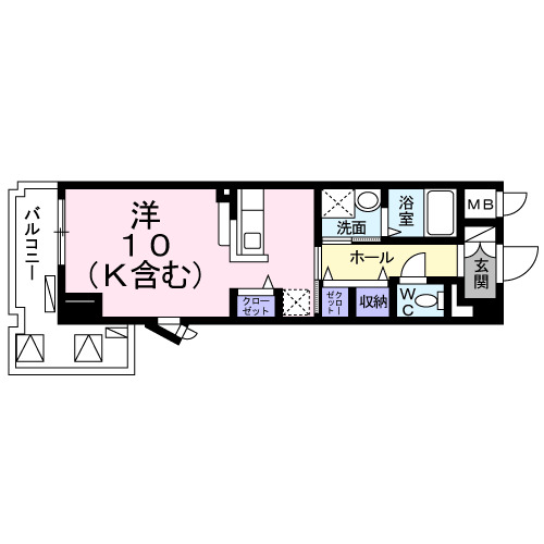 ステラ・ランド・06010号室の間取り