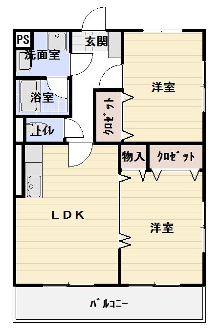アークブランの間取り