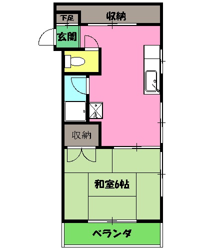 ルネ暁の間取り