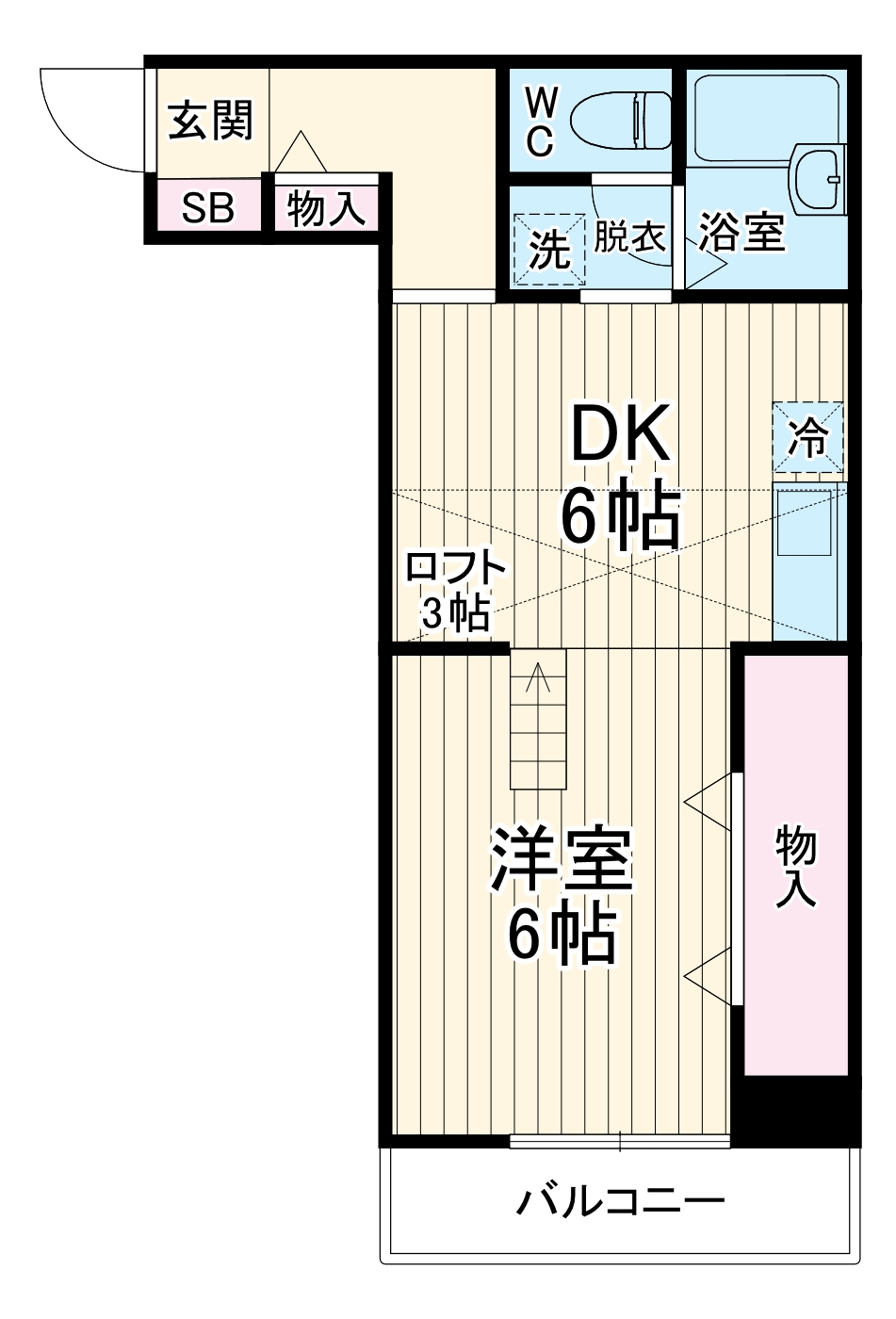 リアライズ叶の間取り