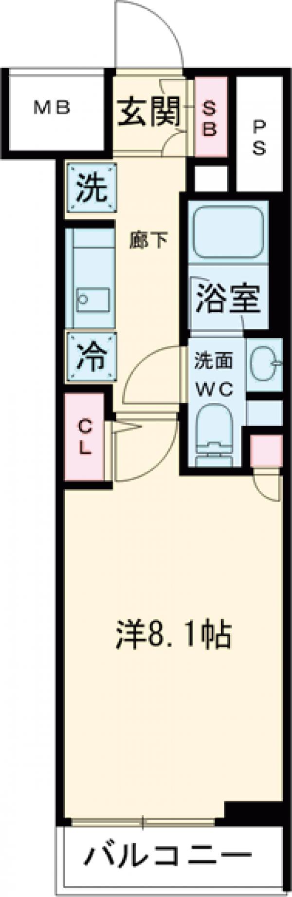 GENOVIA東向島skygardenの間取り