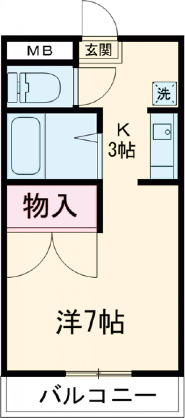 グランデ多摩の間取り