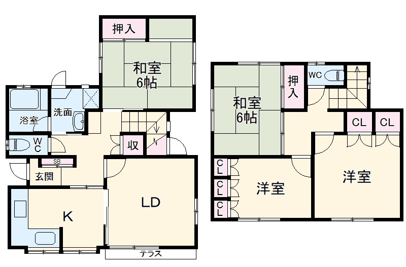 光風台貸家 長岡天神駅 ４ｌｄｋ の賃貸物件 賃貸一戸建て ハウスコム