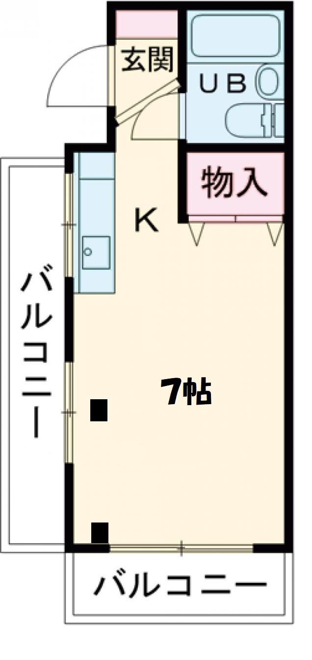 マンション青の間取り