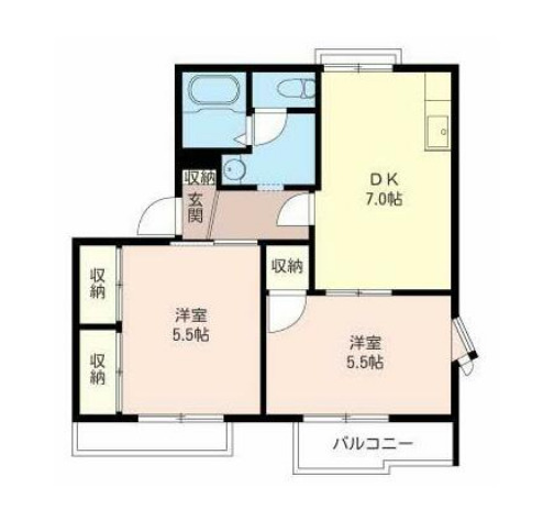 シンフォニーの間取り