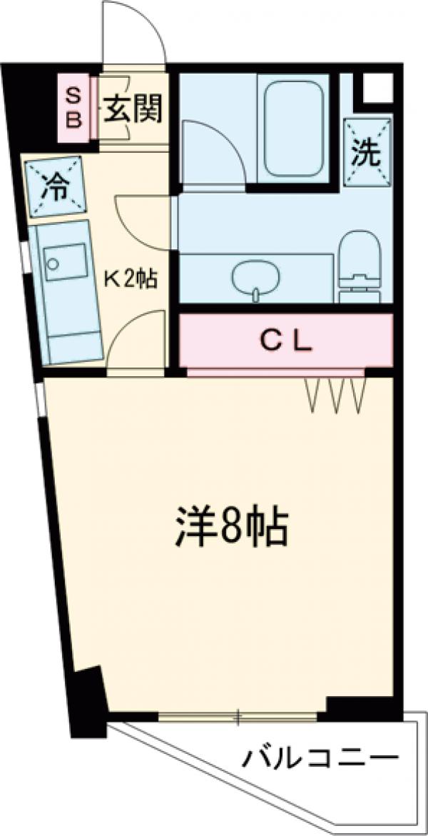 フェリシティ藍の間取り