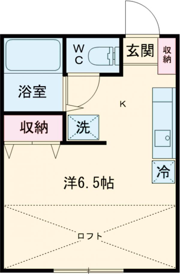フロマージュ国立の間取り