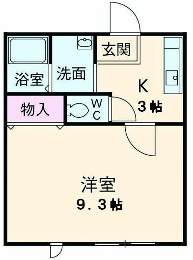 ハオスティアⅡの間取り