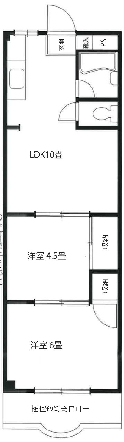 グランドマンション5の間取り