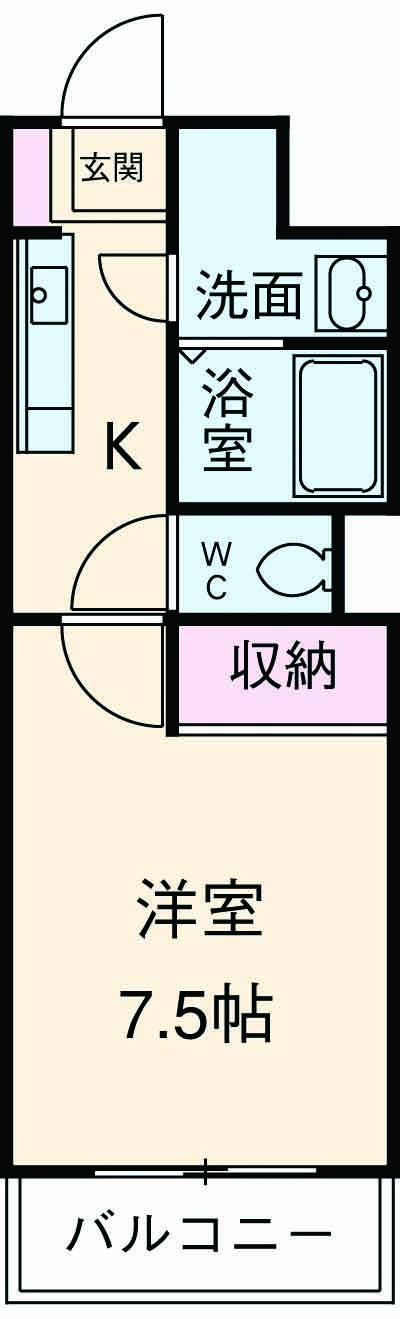 アドミラブールの間取り