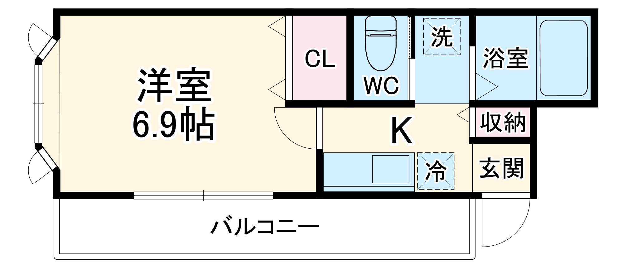 プリマベーラの間取り