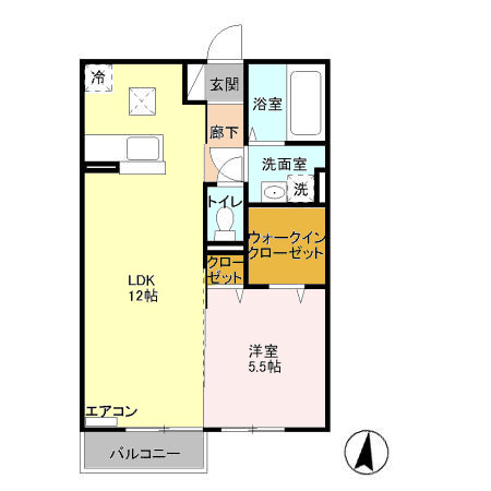 ボナールの間取り